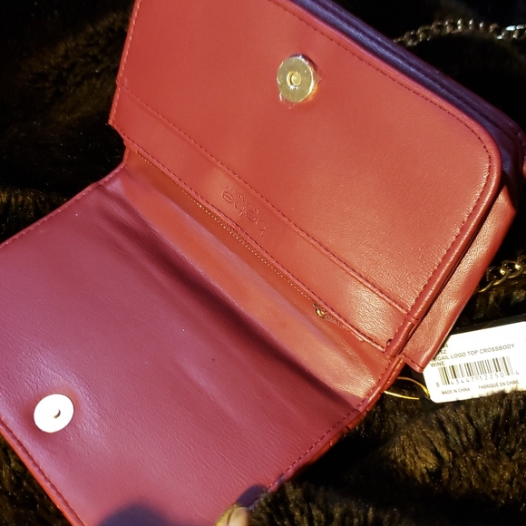 A red Bebe Satchel purse - Picture 5 of 11